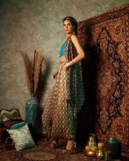 Small Square D Ring Flared Palazzos