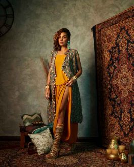 Small Square Long Cape