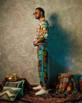 Bile Tile Bomber Jacket