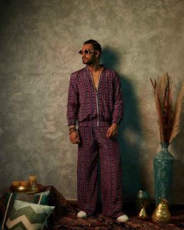 Purple Border Bomber