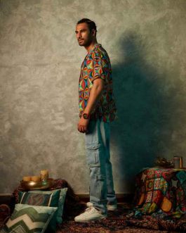 Big Square Printed Shirt