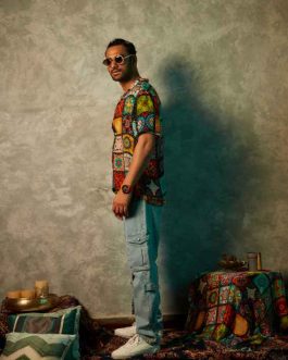 Big Tile Printed Shirt