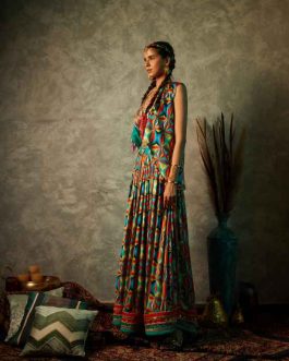 Big Square Printed Lehenga